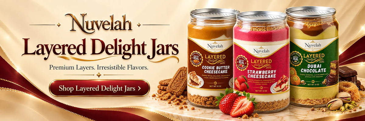 Cake in A Jar - Nuvelah Layered Delights Jars
