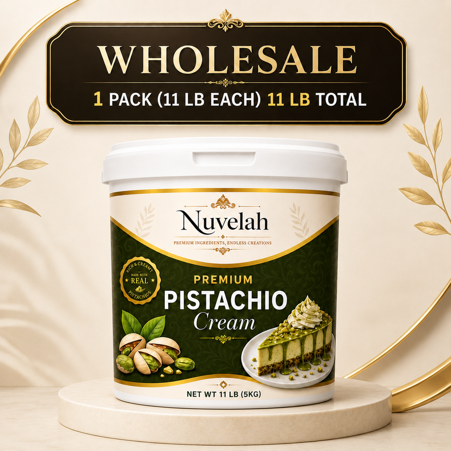 1-Pack Wholesale Pistachio Spread Cream 11 lb