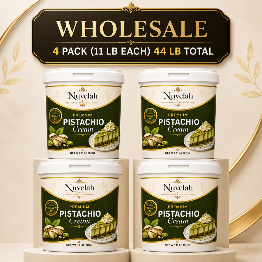 4-Pack Wholesale Pistachio Spread Cream 44 lb