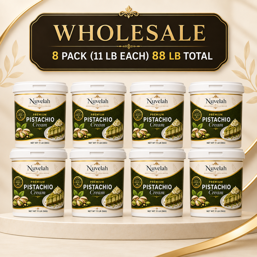 8-Pack Wholesale Pistachio Spread Cream 88 lb