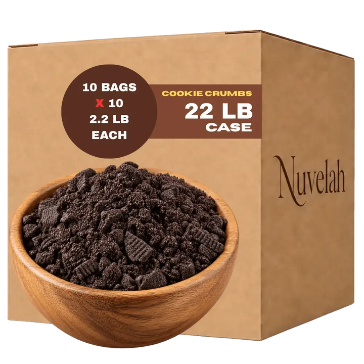 Nuvelah Cookie Crumbs 22 LB Case Wholesale