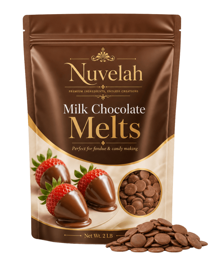 Nuvelah Milk Chocolate Melts 2 lb