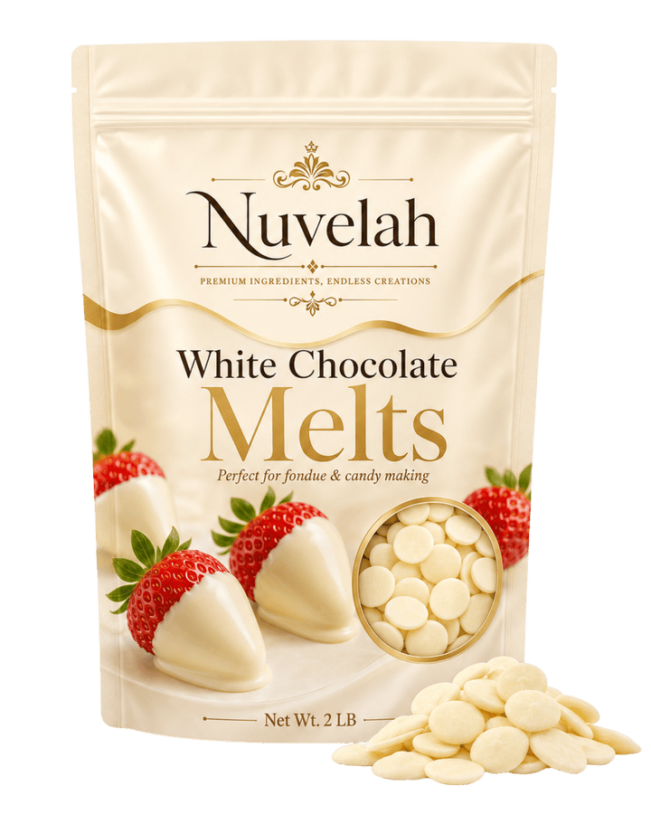 Nuvelah White Chocolate Melts 2 lb