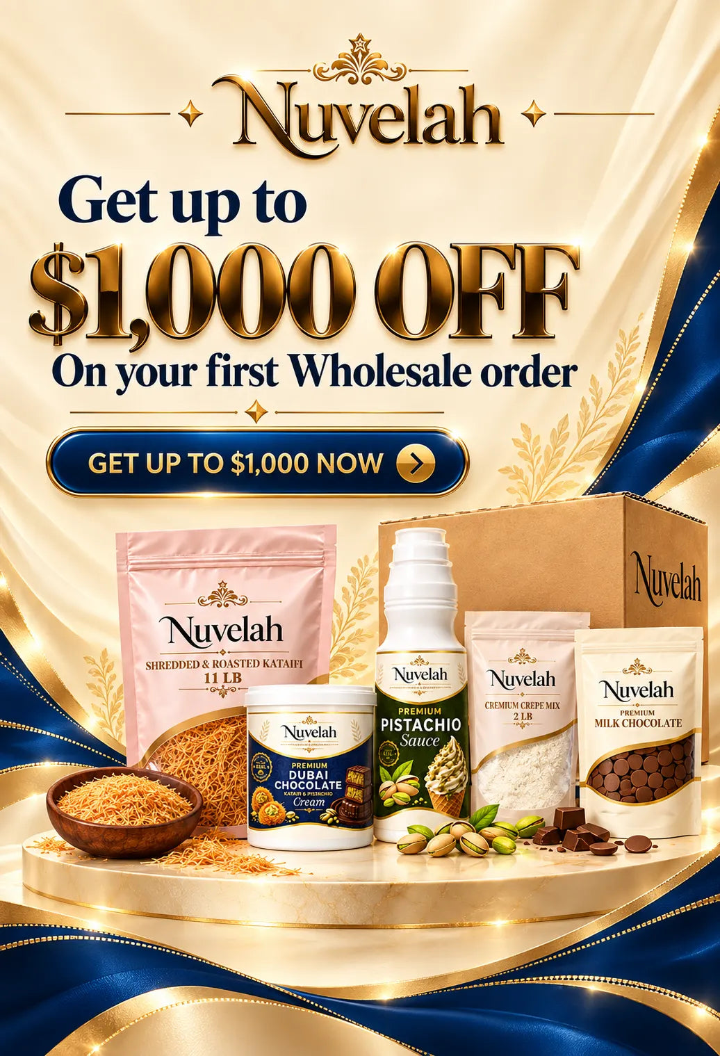 Nuvelah Discount get up to $1000
