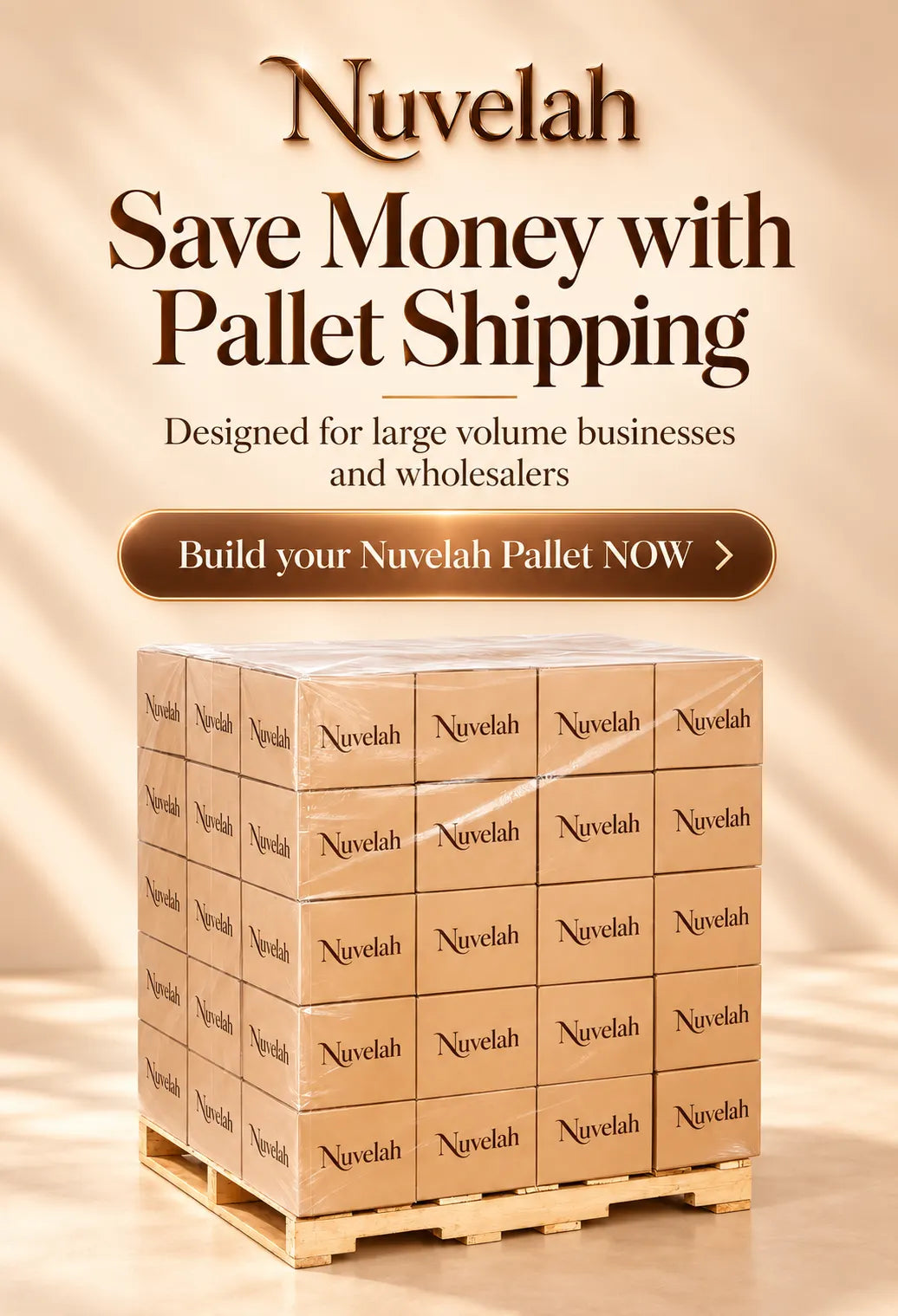 Nuvelah Pallet Shipping Elegance