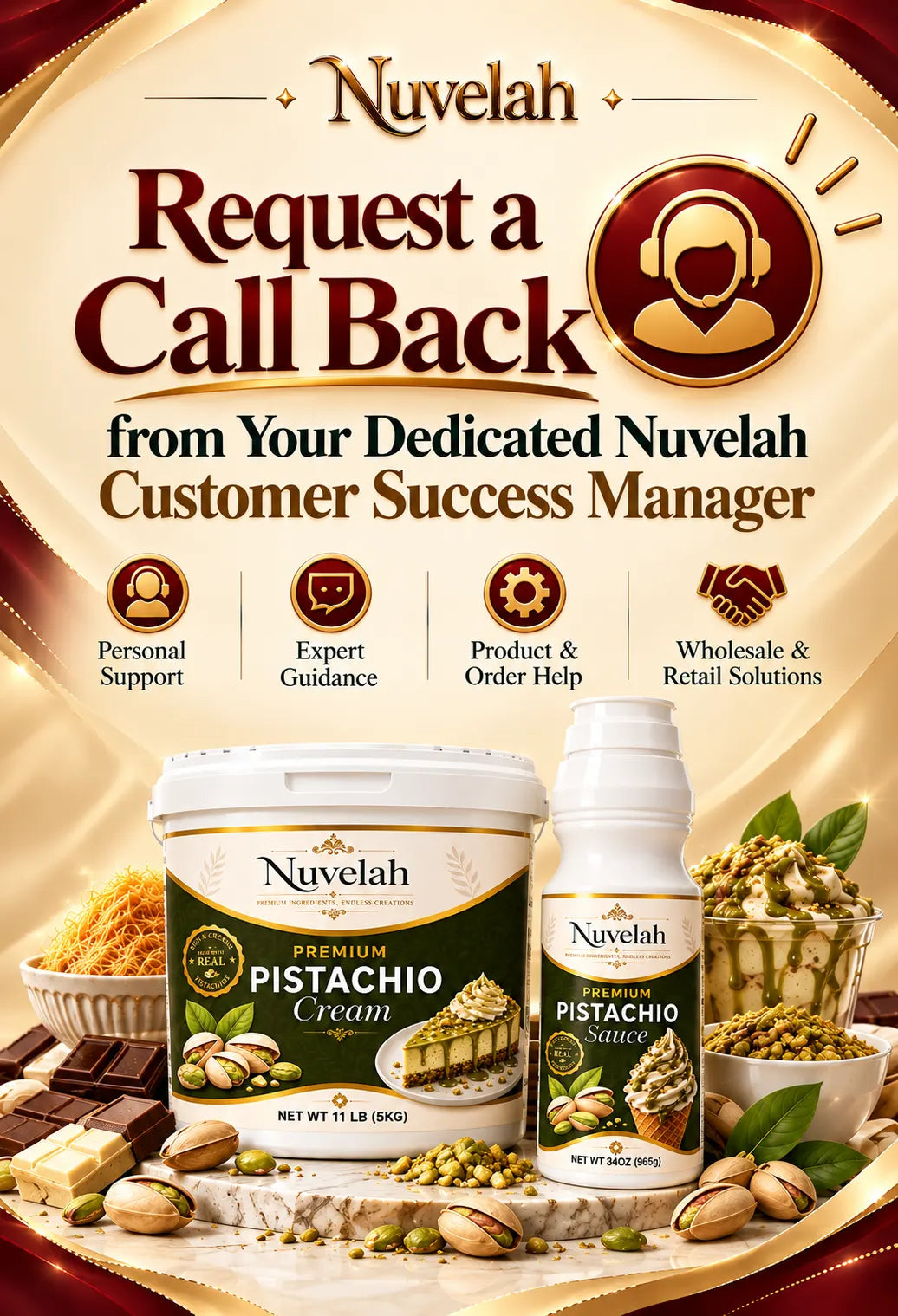 Nuvelah Request a Call Back – Connect with your dedicated Nuvelah Customer Success Manager for personalized support,